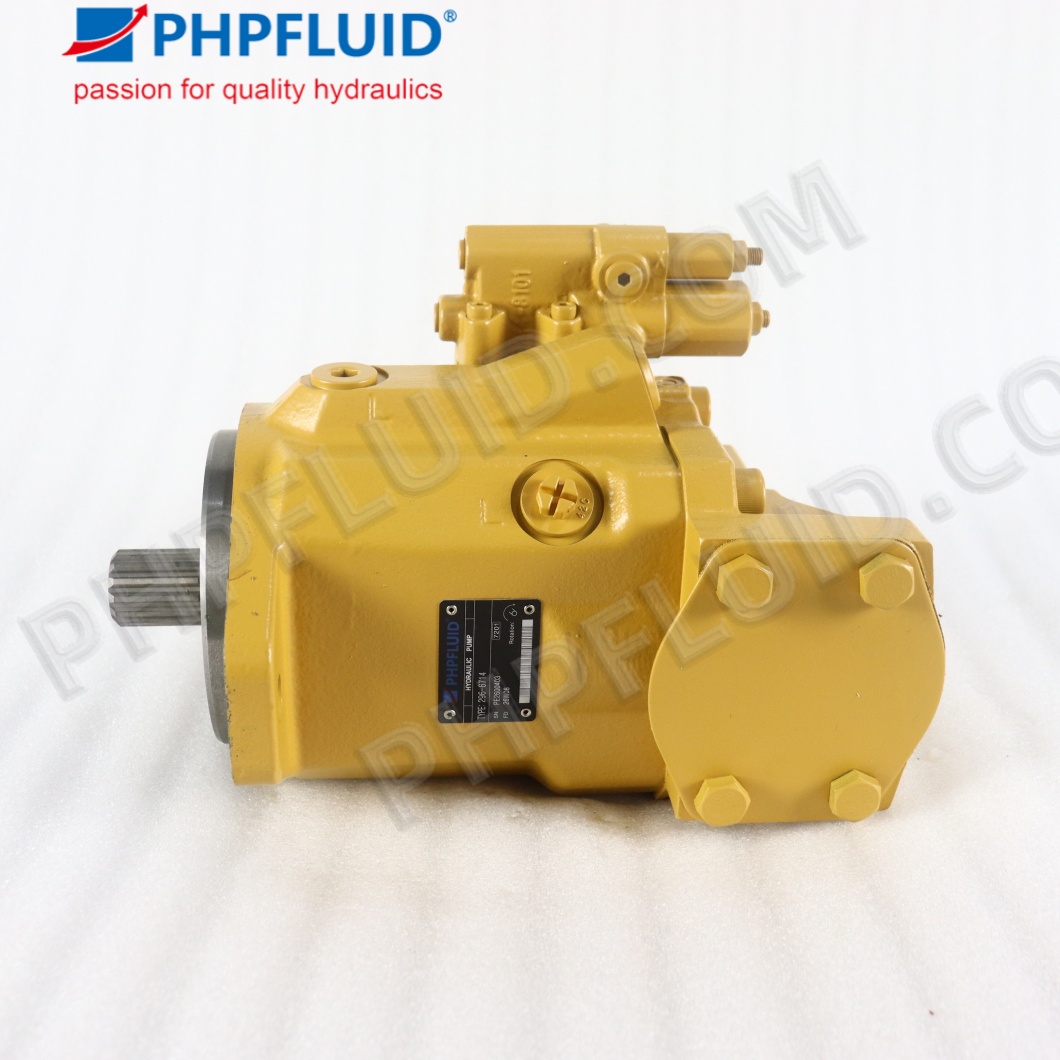 Bomba de pistón hidráulica CAT 296-6714 de repuesto para retroexcavadoras Caterpillar 414E 416E 422E 428E