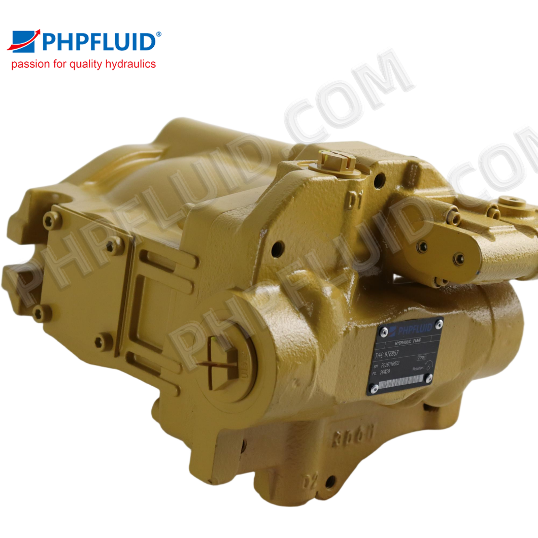 Bomba de pistón hidráulica CAT 9T-6857, 0R-4218 de repuesto para retroexcavadora Caterpillar 416 428