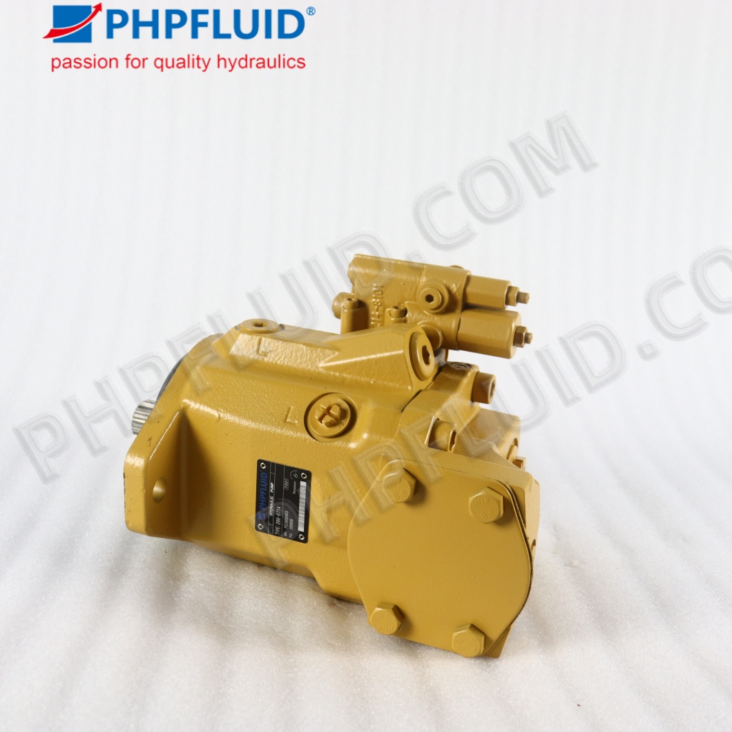 Bomba de pistón hidráulica CAT 296-6714 de repuesto para retroexcavadoras Caterpillar 414E 416E 422E 428E