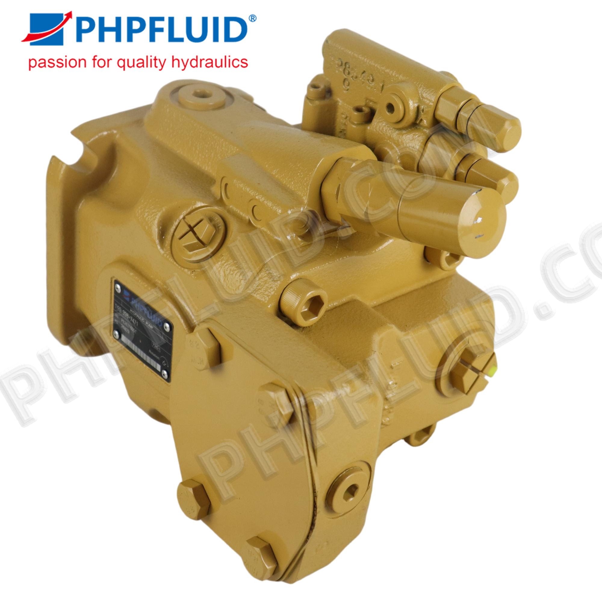 Aftermarket CAT 398-7471, 3987471 Bomba hidráulica para retroexcavadora Caterpillar 427F2 428F2 434F2 427E